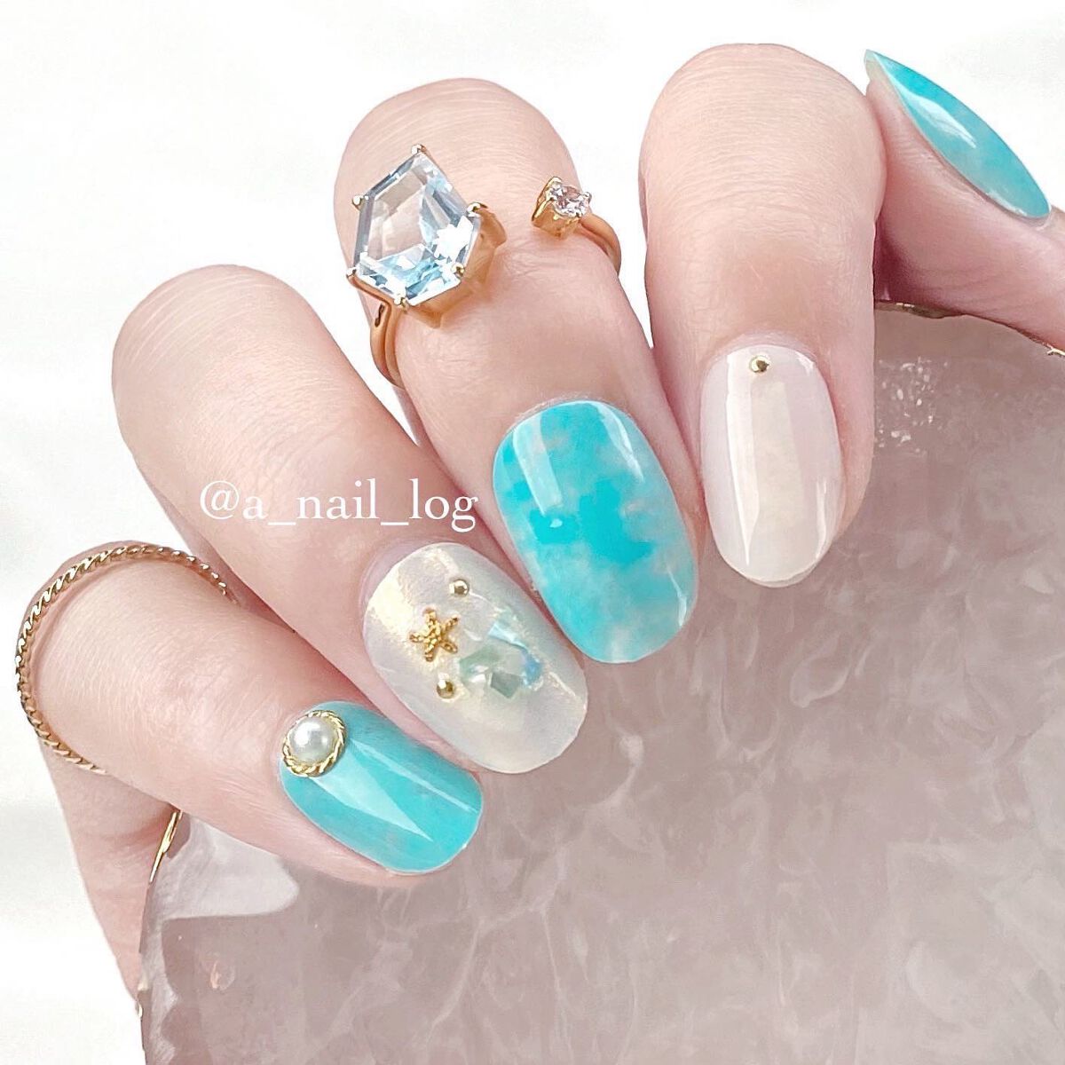 オハナ・マハロ　フィットミーネイルチップ/OHANA MAHAALO/ネイルチップ・パーツを使ったクチコミ（1枚目）