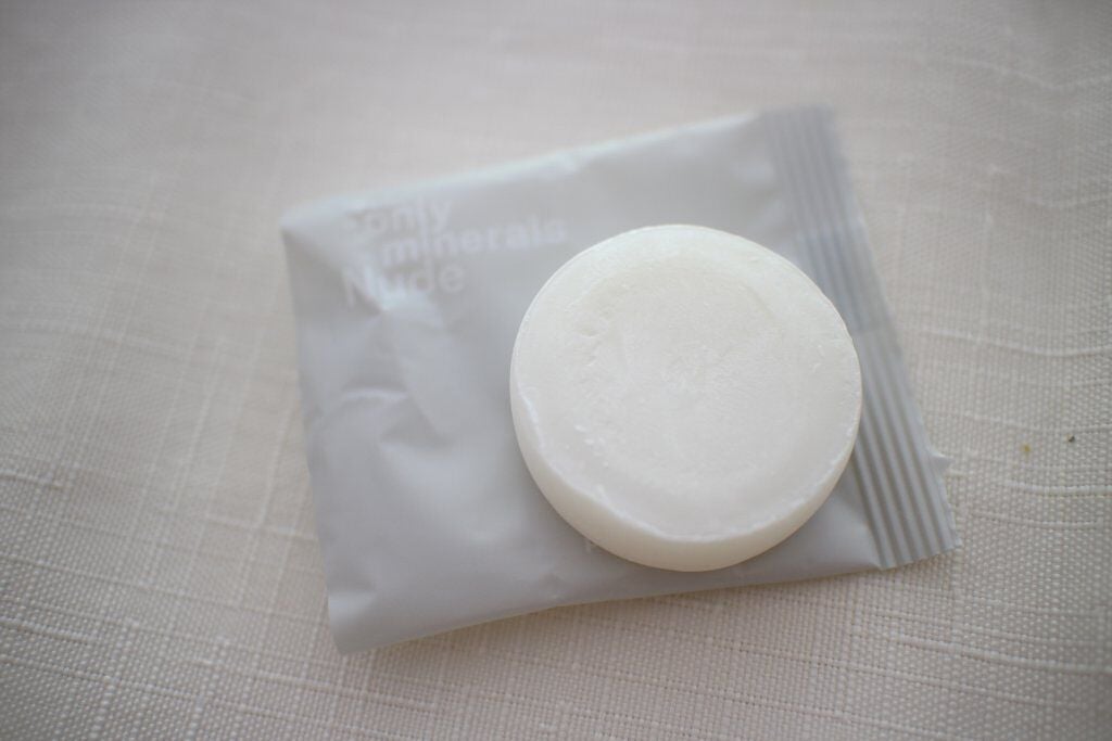 Nude ポアクレイソープ/ONLY MINERALS/洗顔石鹸を使ったクチコミ(2枚目)