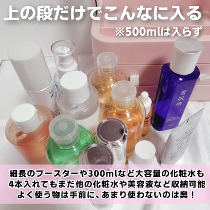 ロリィタ民❤サトミ❣️フォロバ️100 on LIPS 「私のコスメ収納ボックス!SHEINで去年辺りに1600円くらい..」(5枚目)