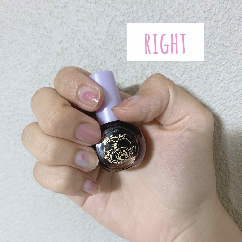 サンリオネイル/DAISO/マニキュアを使ったクチコミ(3枚目)