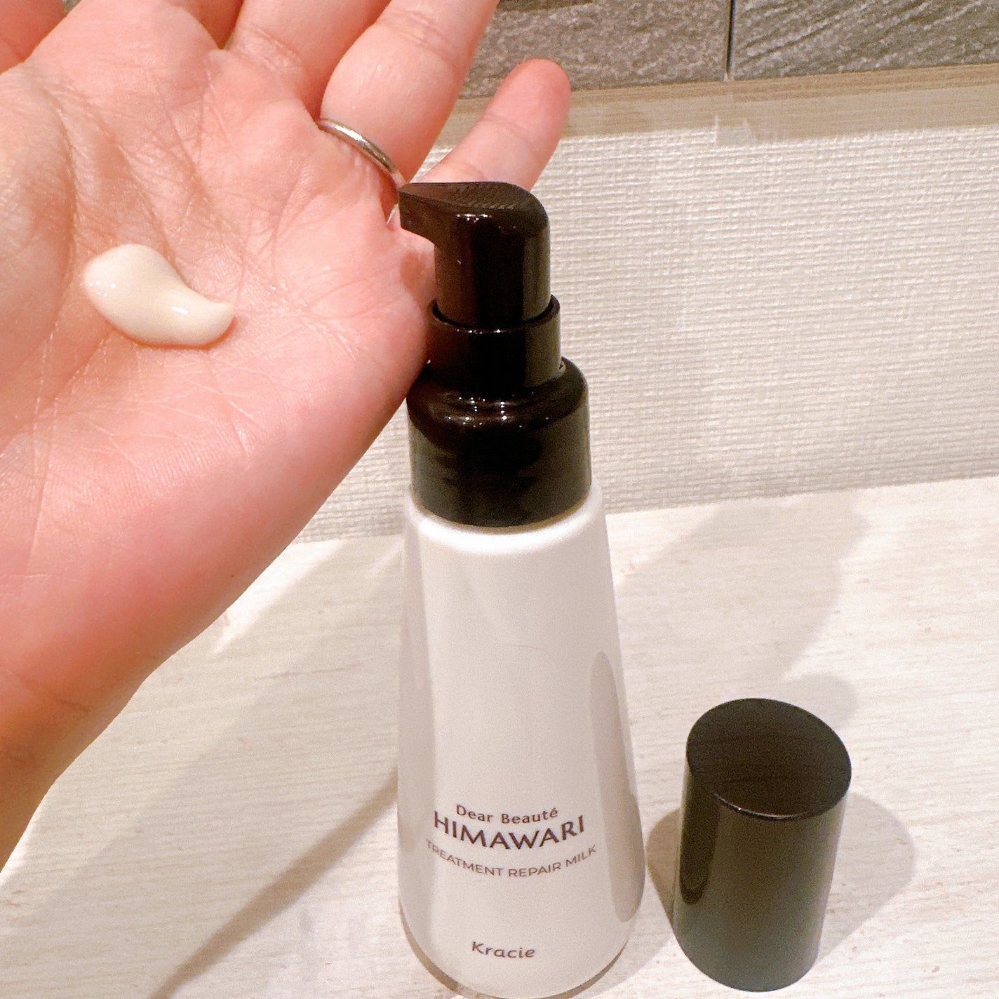 トリートメントリペアミルク/ディアボーテ/ヘアミルクを使ったクチコミ(3枚目)