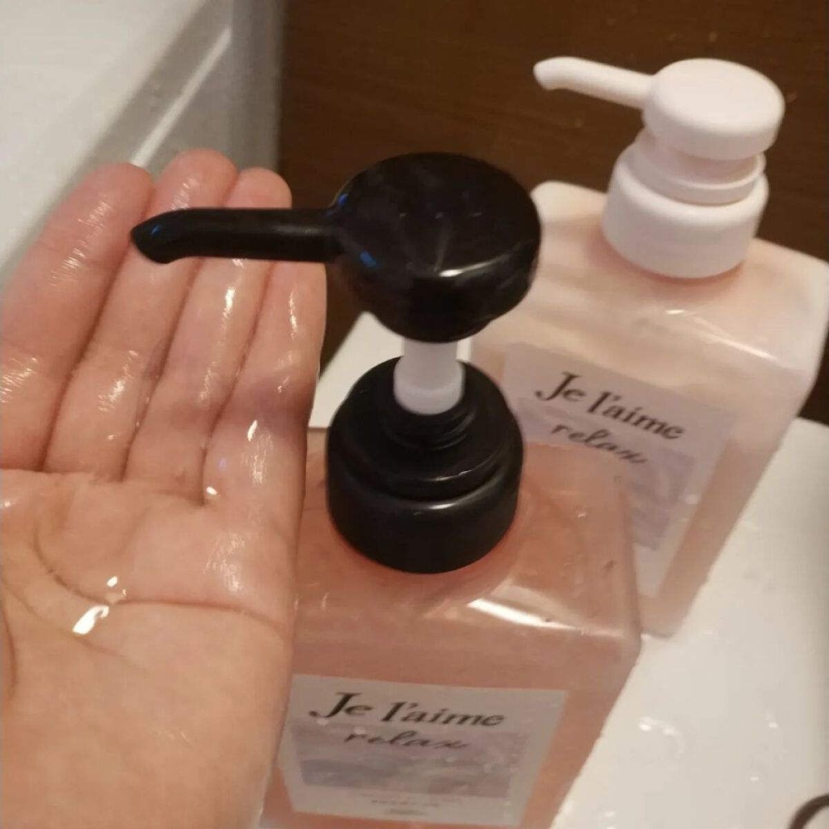 リラックス ミッドナイトリペア シャンプー/ヘアトリートメント (ストレート&グロス)/Je l'aime/市販シャンプーを使ったクチコミ(4枚目)