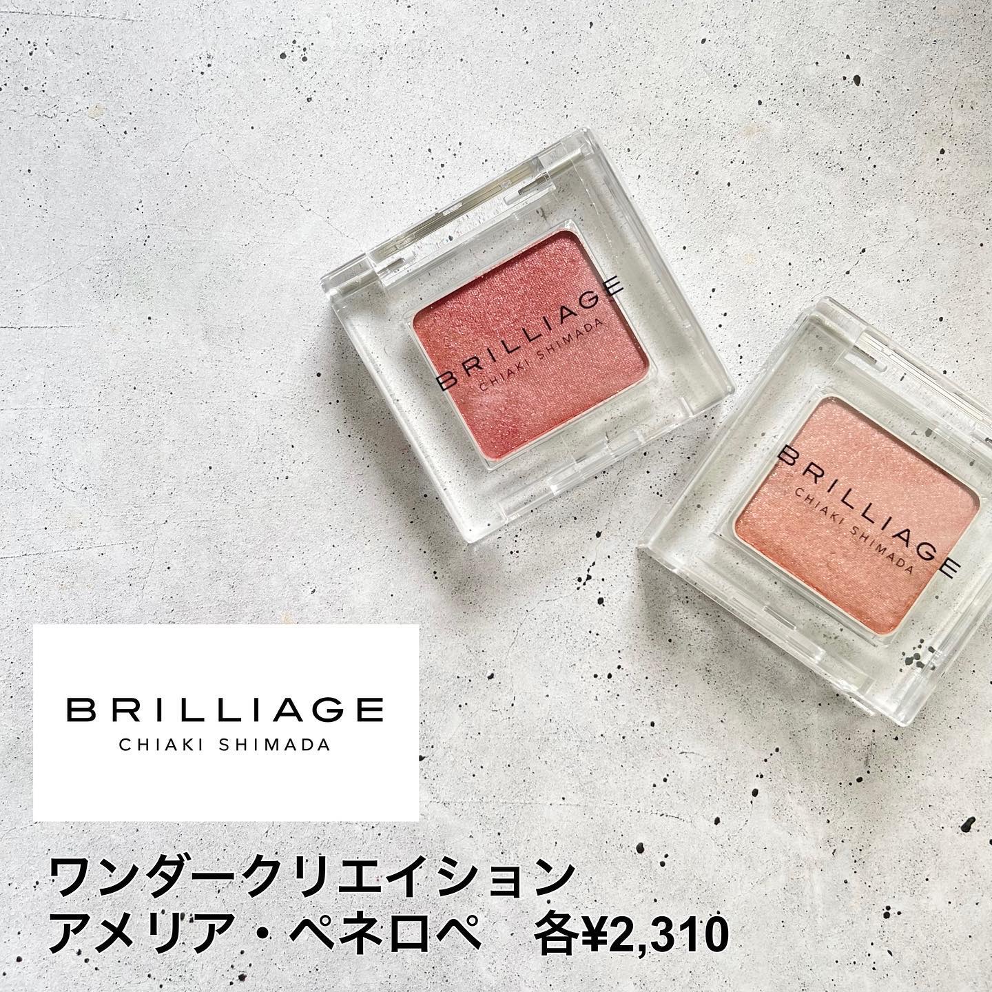 ワンダークリエイション /ブリリアージュ/単色アイシャドウを使ったクチコミ（2枚目）