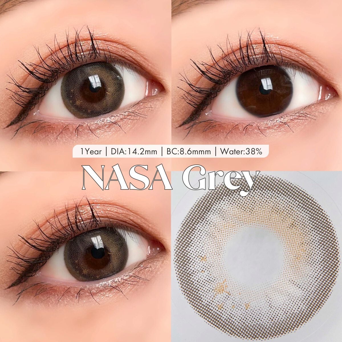 NASA Grey/TTDeye/カラーコンタクトレンズを使ったクチコミ(3枚目)