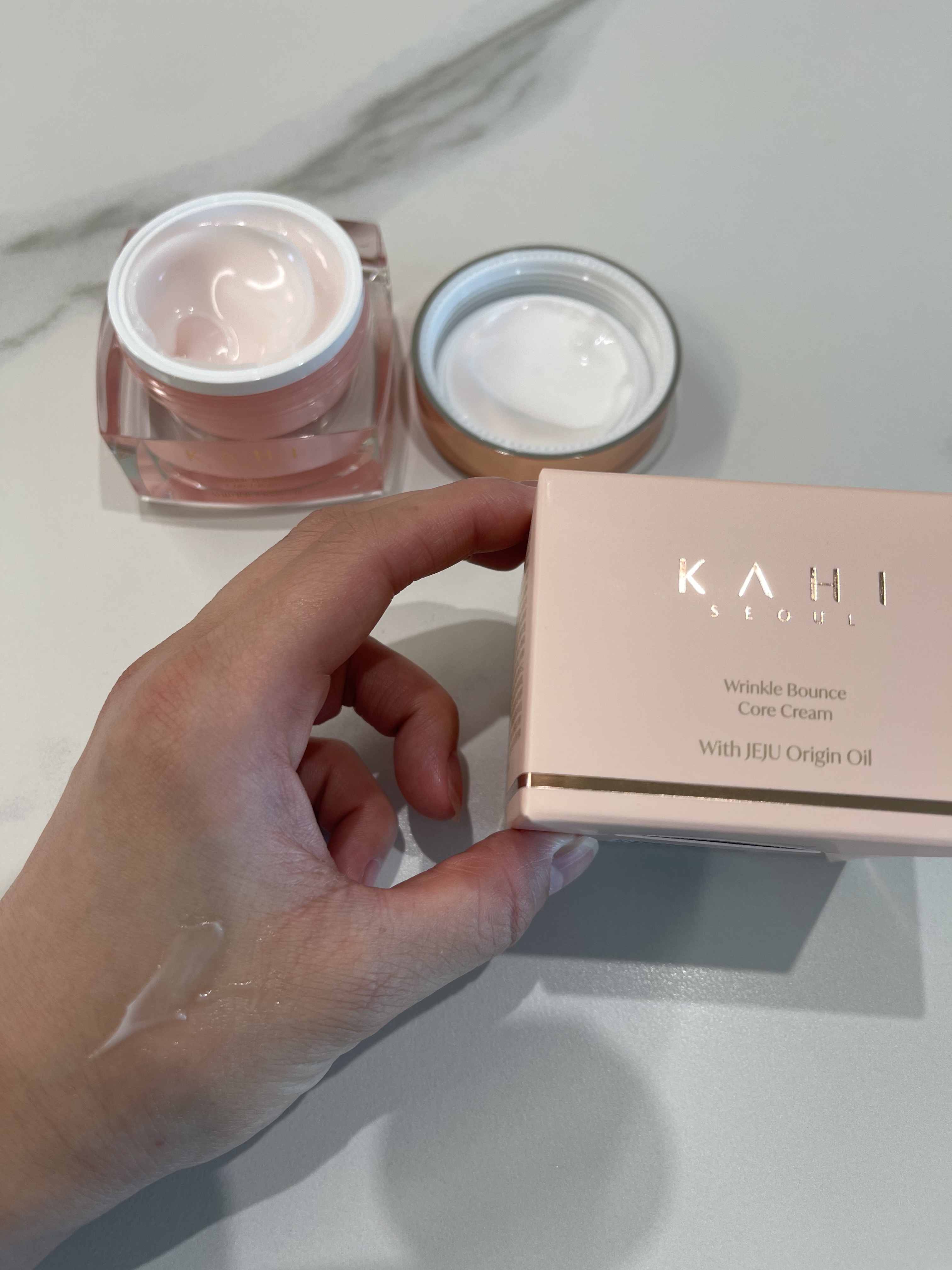 WRバウンスコアクリーム/KAHI/フェイスクリームを使ったクチコミ（2枚目）