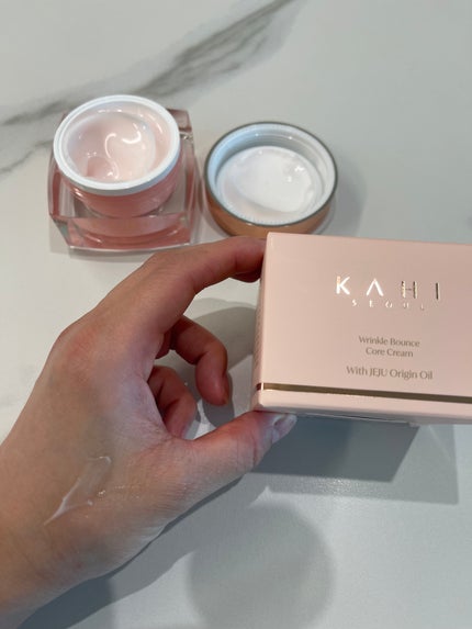 WRバウンスコアクリーム/KAHI/フェイスクリームを使ったクチコミ(2枚目)