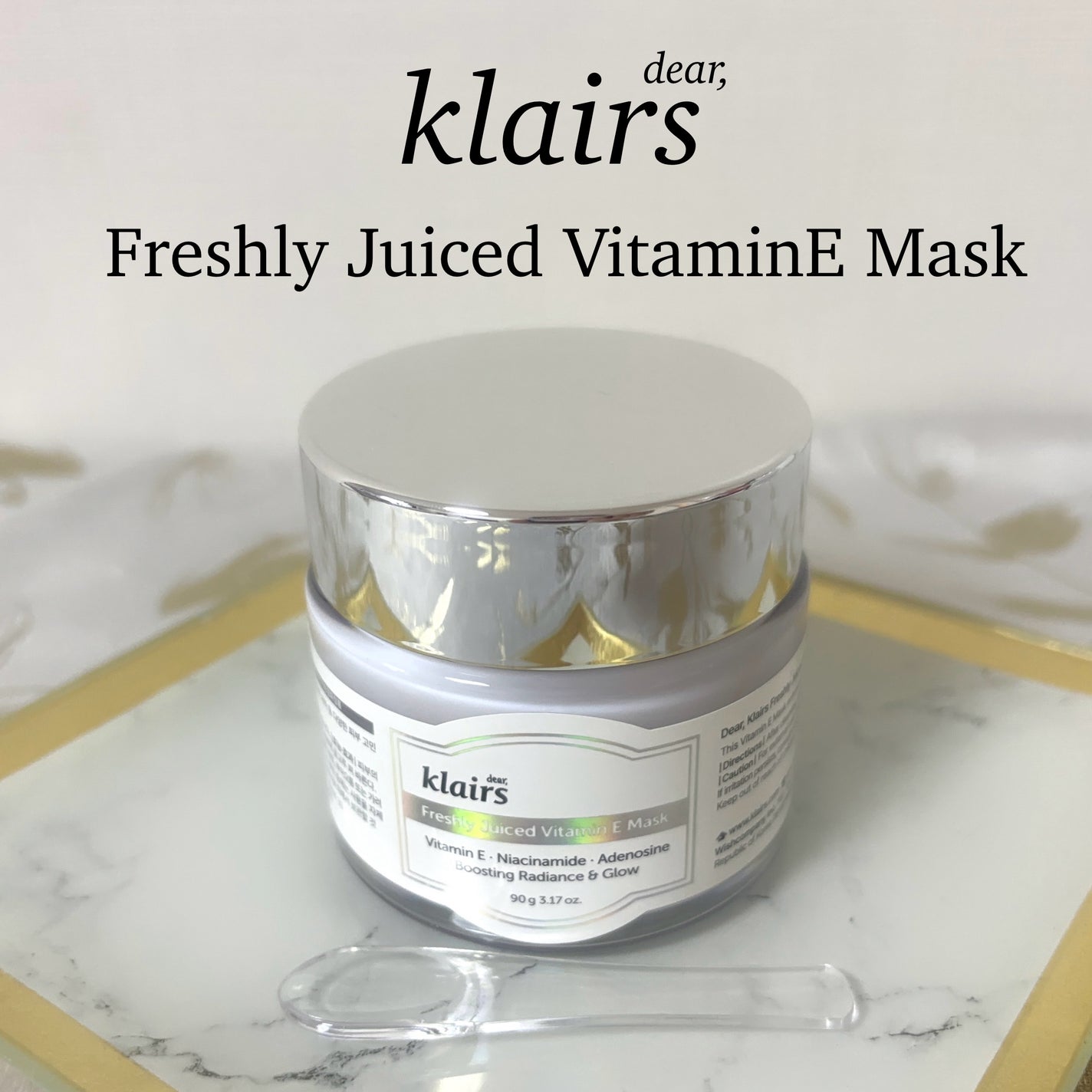 フレッシュリージュースドビタミンEマスク(90g)/Klairs/フェイスクリームを使ったクチコミ(1枚目)