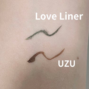 EYE OPENING LINER/UZU BY FLOWFUSHI/リキッドアイライナーを使ったクチコミ（2枚目）