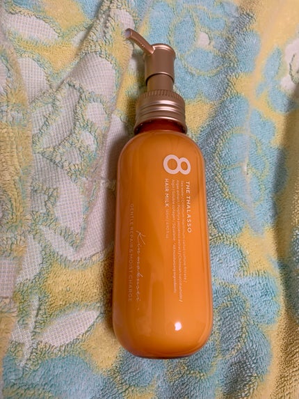 ジェントルリペア&モイストチャージ 美容液ヘアミルク キンモクセイの香り /エイトザタラソ/ヘアミルクを使ったクチコミ(1枚目)