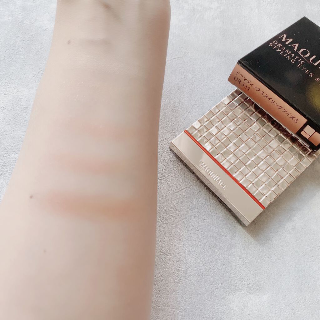 ドラマティックスタイリングアイズS/マキアージュ/アイシャドウパレットを使ったクチコミ(8枚目)