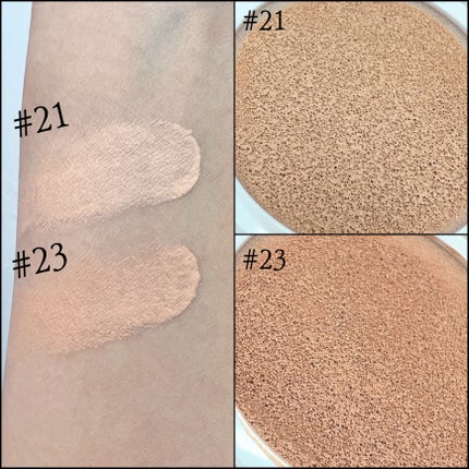 ハートリーフシーンカバークッション/23years old/クッションファンデーションを使ったクチコミ(3枚目)