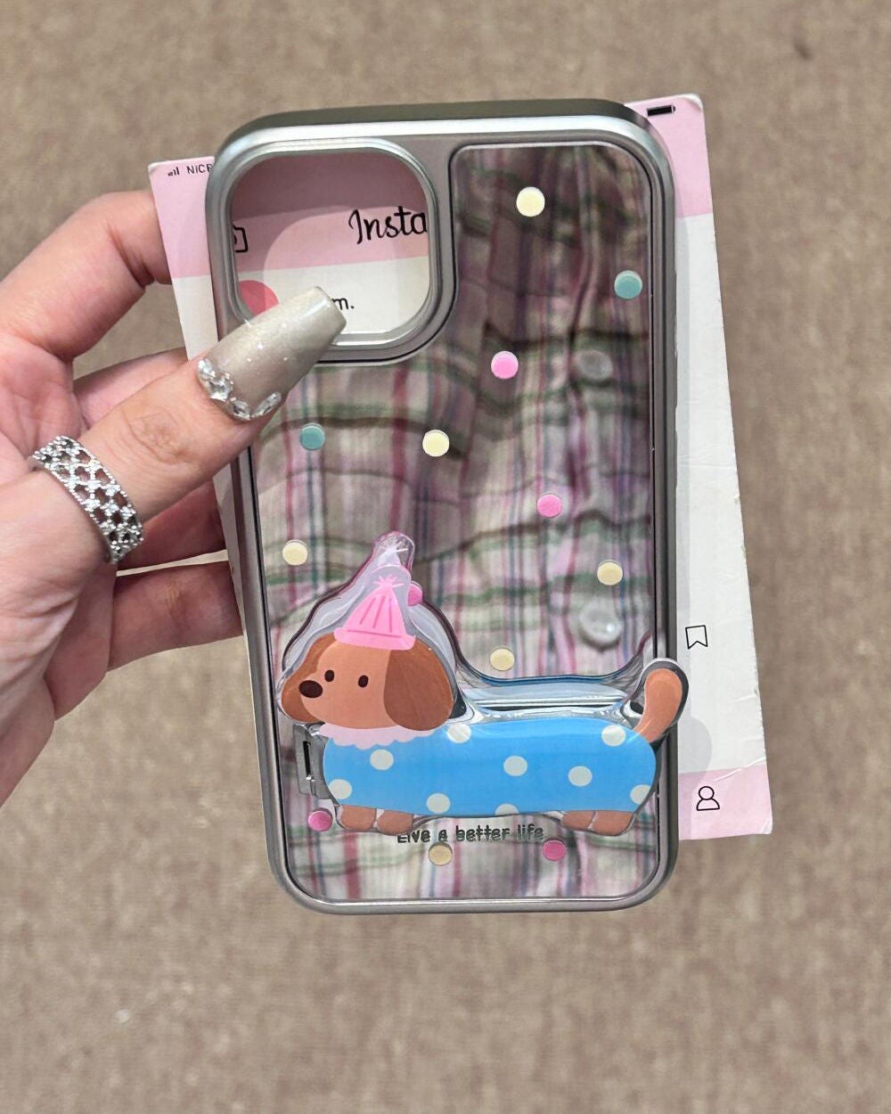 ケース大好きっ子 on LIPS 「Dalmatiansausagedogishereagain#..」(3枚目)