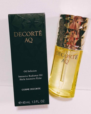 AQ オイル インフュージョン/DECORTÉ/美容液を使ったクチコミ（1枚目）