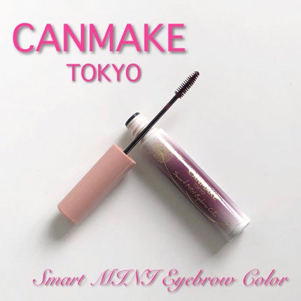 スマートミニアイブロウカラー 02 やわらかアッシュ/キャンメイク/眉マスカラを使ったクチコミ(1枚目)