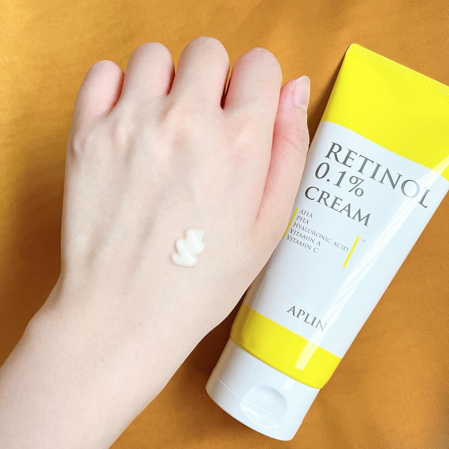 レチノール0.1クリーム/APLIN/フェイスクリームを使ったクチコミ（3枚目）