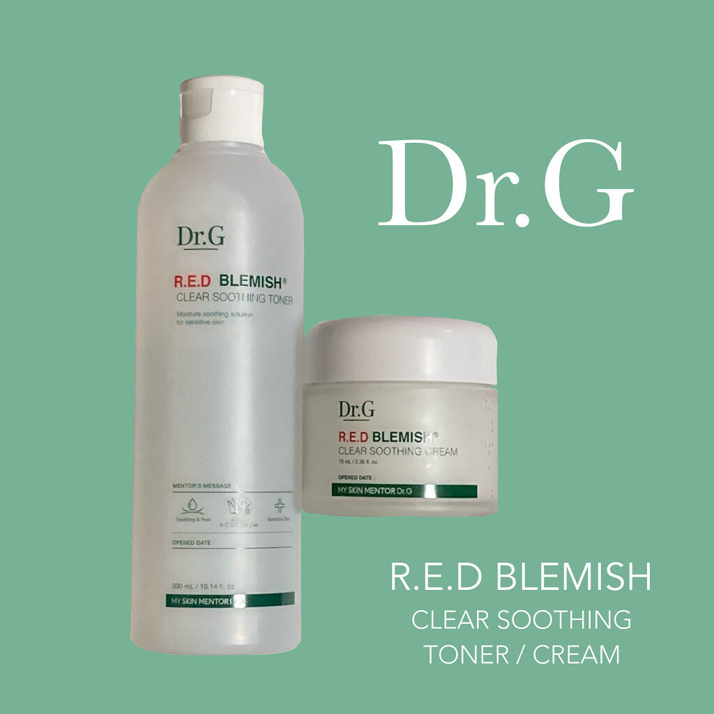 レッドB・Cスムージングクリーム/Dr.G/フェイスクリームを使ったクチコミ（1枚目）