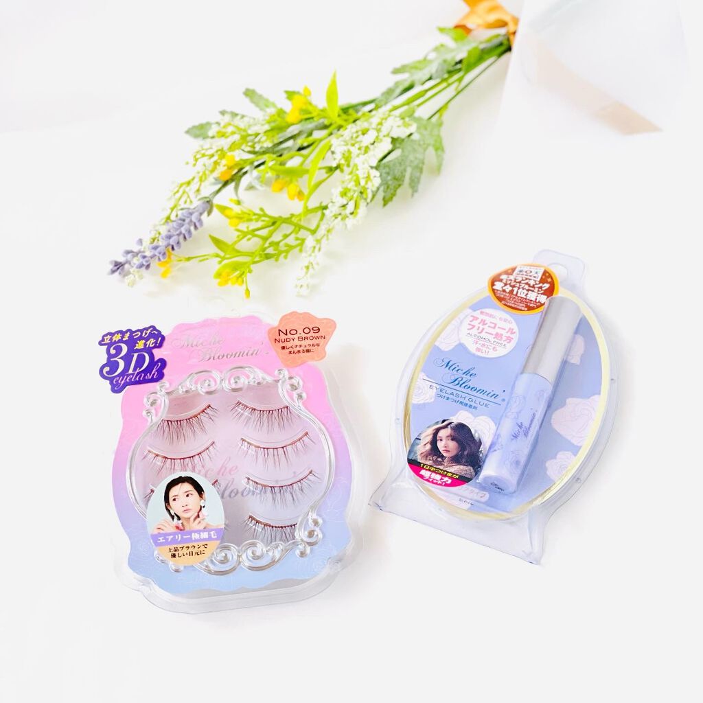 ミッシュブルーミン 3Dアイラッシュライン No.9 ヌーディーブラウン/ミッシュブルーミン/つけまつげを使ったクチコミ（1枚目）