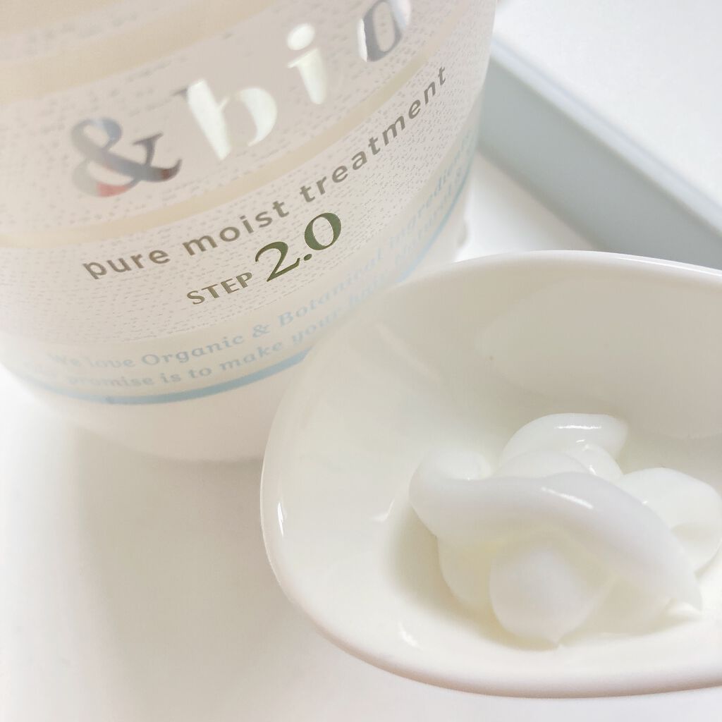 ピュアモイスト シャンプー 1.0/ヘアトリートメント 2.0/&bio/市販シャンプーを使ったクチコミ(3枚目)