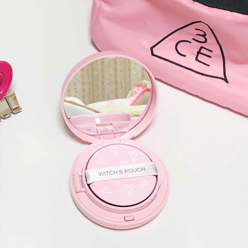 モイスチャーライズ カバー クッション/Witch's Pouch/クッションファンデーションを使ったクチコミ(2枚目)