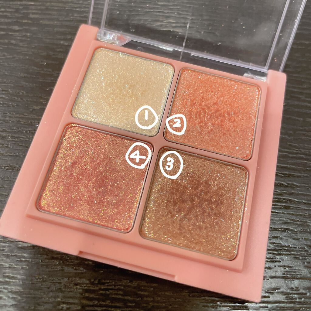 グリッターブロッサムエディション/rom&nd/メイクアップキットを使ったクチコミ（2枚目）