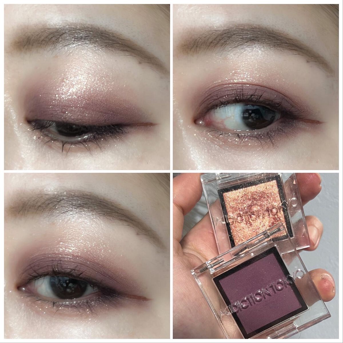アディクション ザ アイシャドウ スパークル/ADDICTION/単色アイシャドウを使ったクチコミ(5枚目)