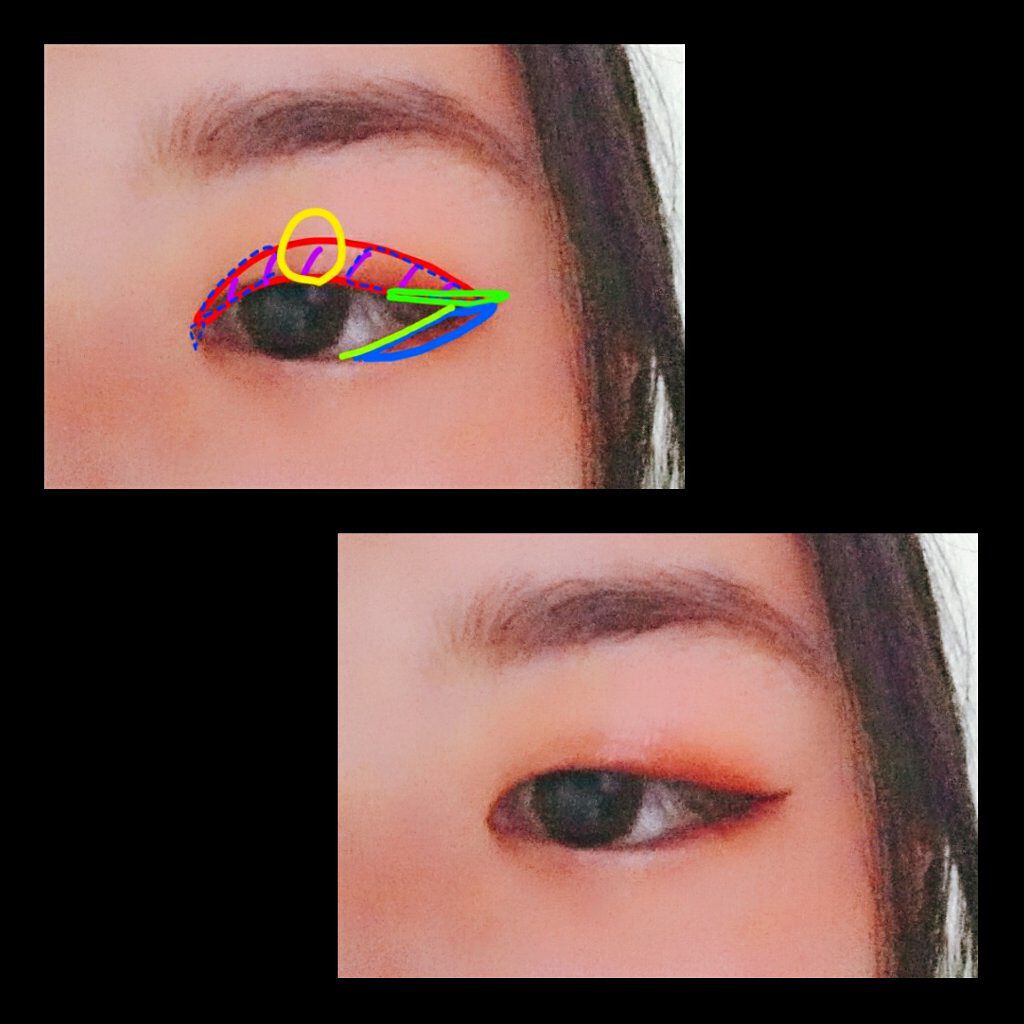 アイプランナー/excel/単色アイシャドウを使ったクチコミ（3枚目）