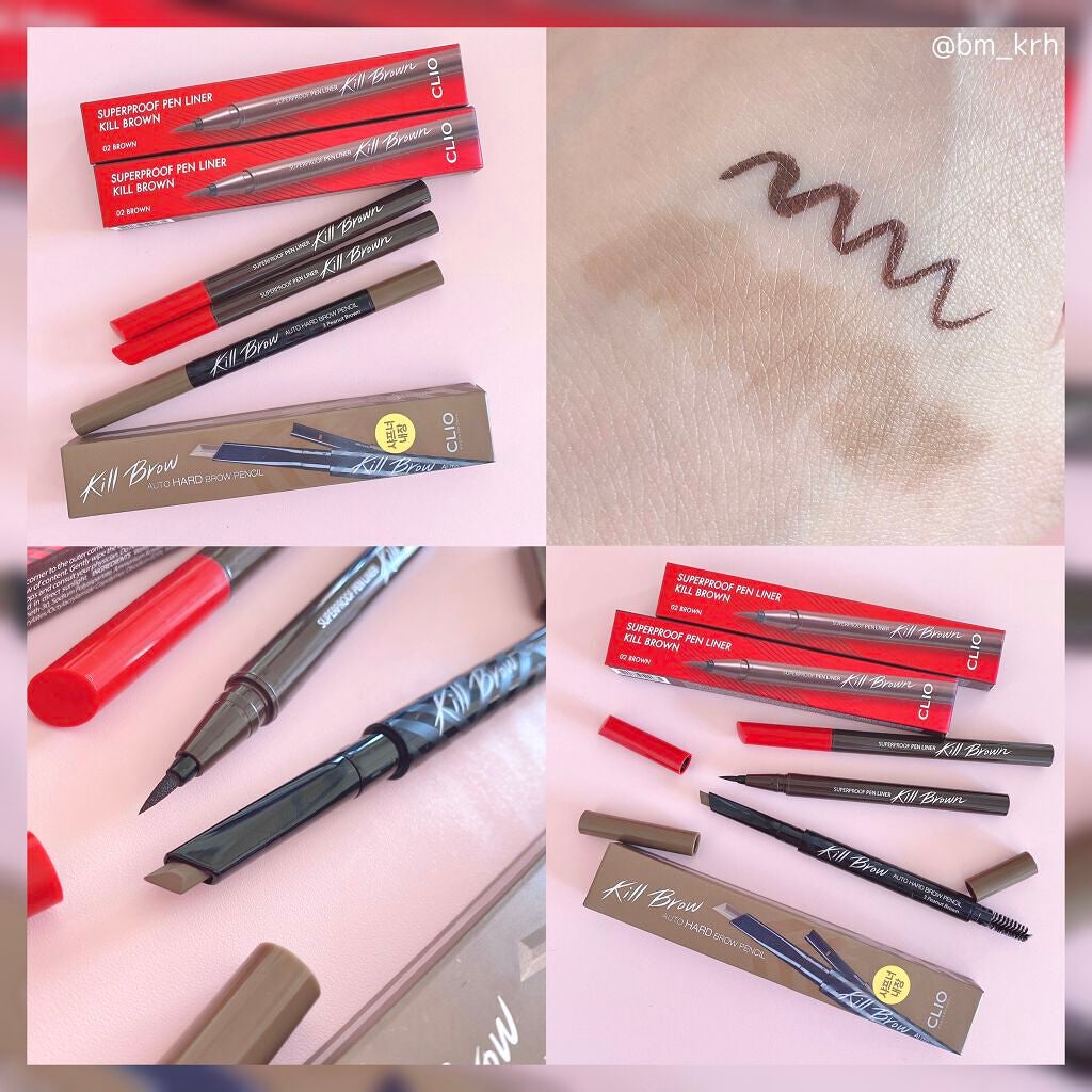 スーパープルーフ ペン ライナー/CLIO/リキッドアイライナーを使ったクチコミ(2枚目)