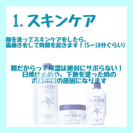 ハトムギ化粧水(ナチュリエ スキンコンディショナー R )/ナチュリエ/化粧水を使ったクチコミ(2枚目)