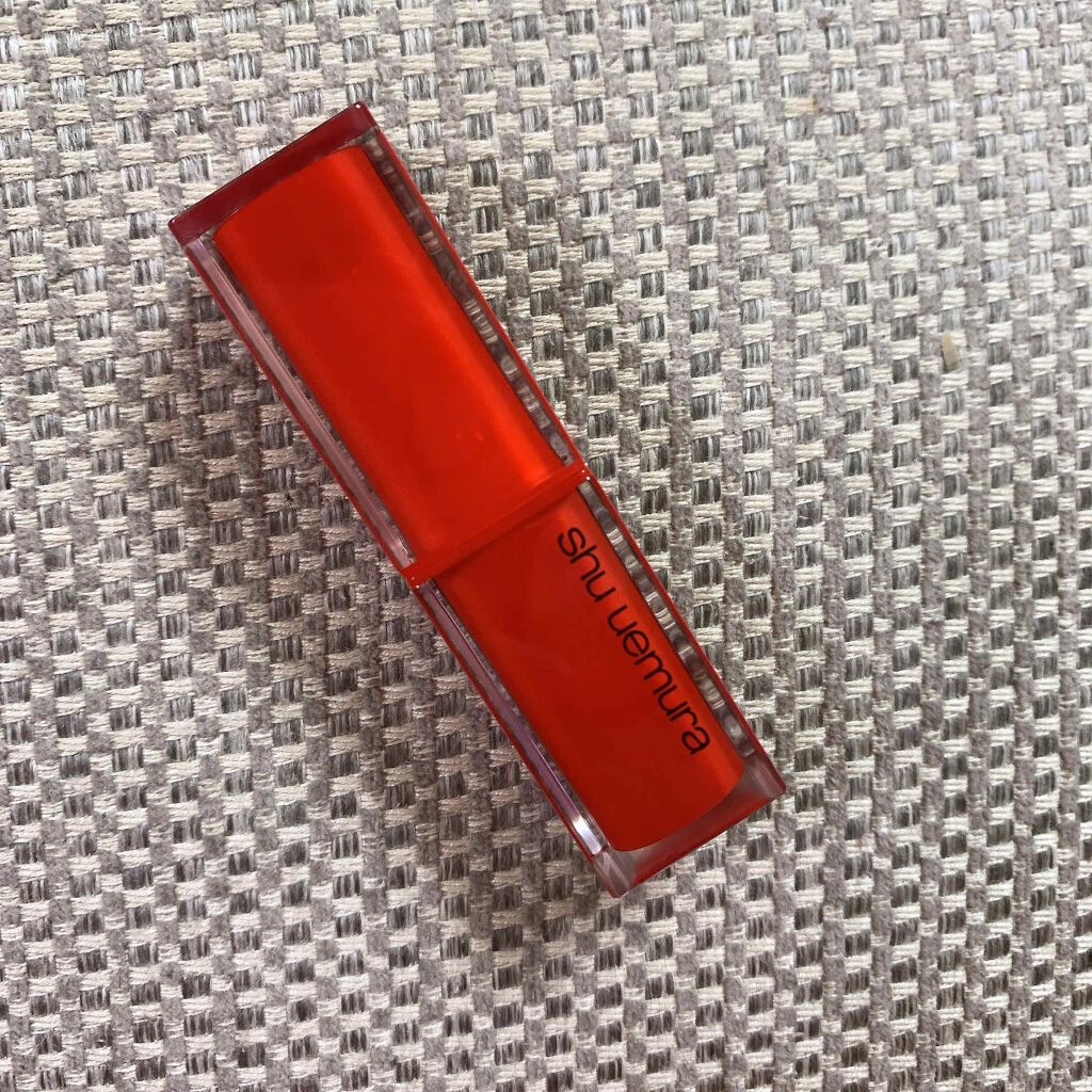 ルージュ アンリミテッド ラッカーシャイン/shu uemura/口紅を使ったクチコミ（1枚目）