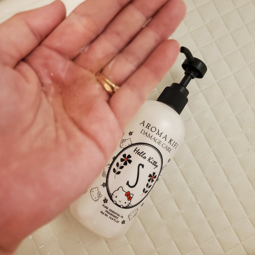 ダメージケアシャンプー/トリートメント/AROMA KIFI/シャンプー・コンディショナーを使ったクチコミ(4枚目)