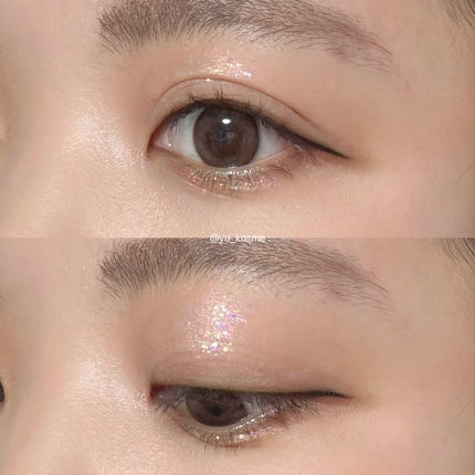 パラダイス シャイン アイ シークイン/DEAR DAHLIA/リキッドアイシャドウを使ったクチコミ(7枚目)