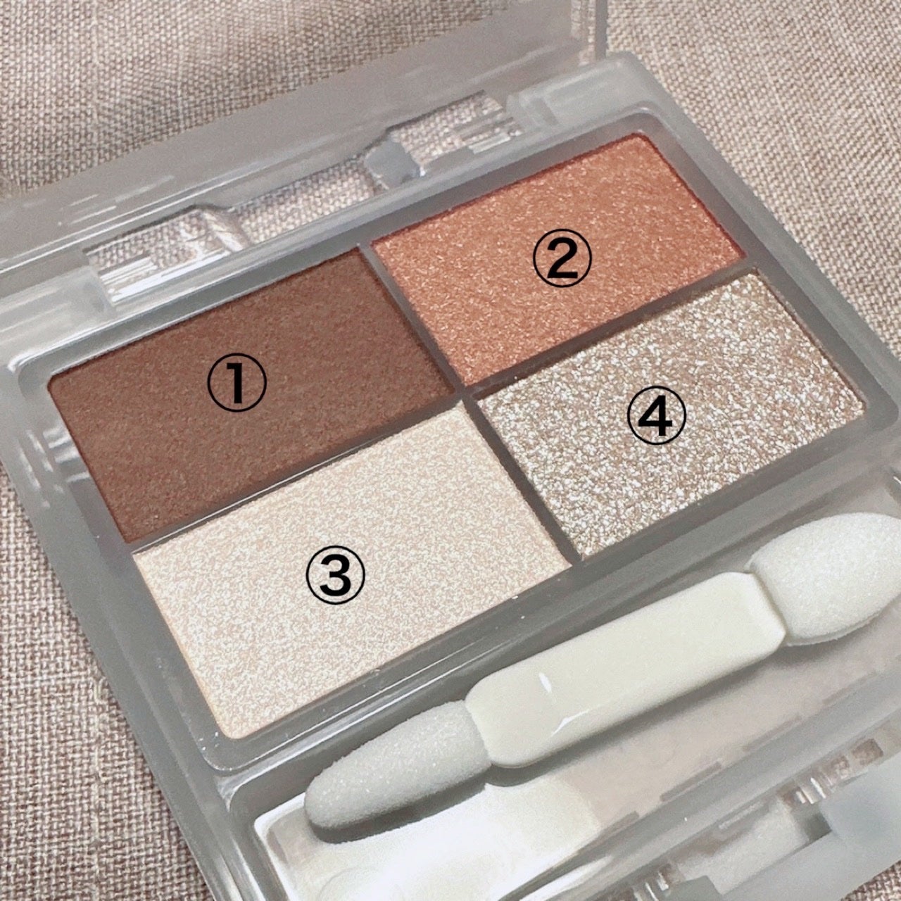 フェイスカラーパレット/チャコット・コスメティクス/アイシャドウパレットを使ったクチコミ(2枚目)