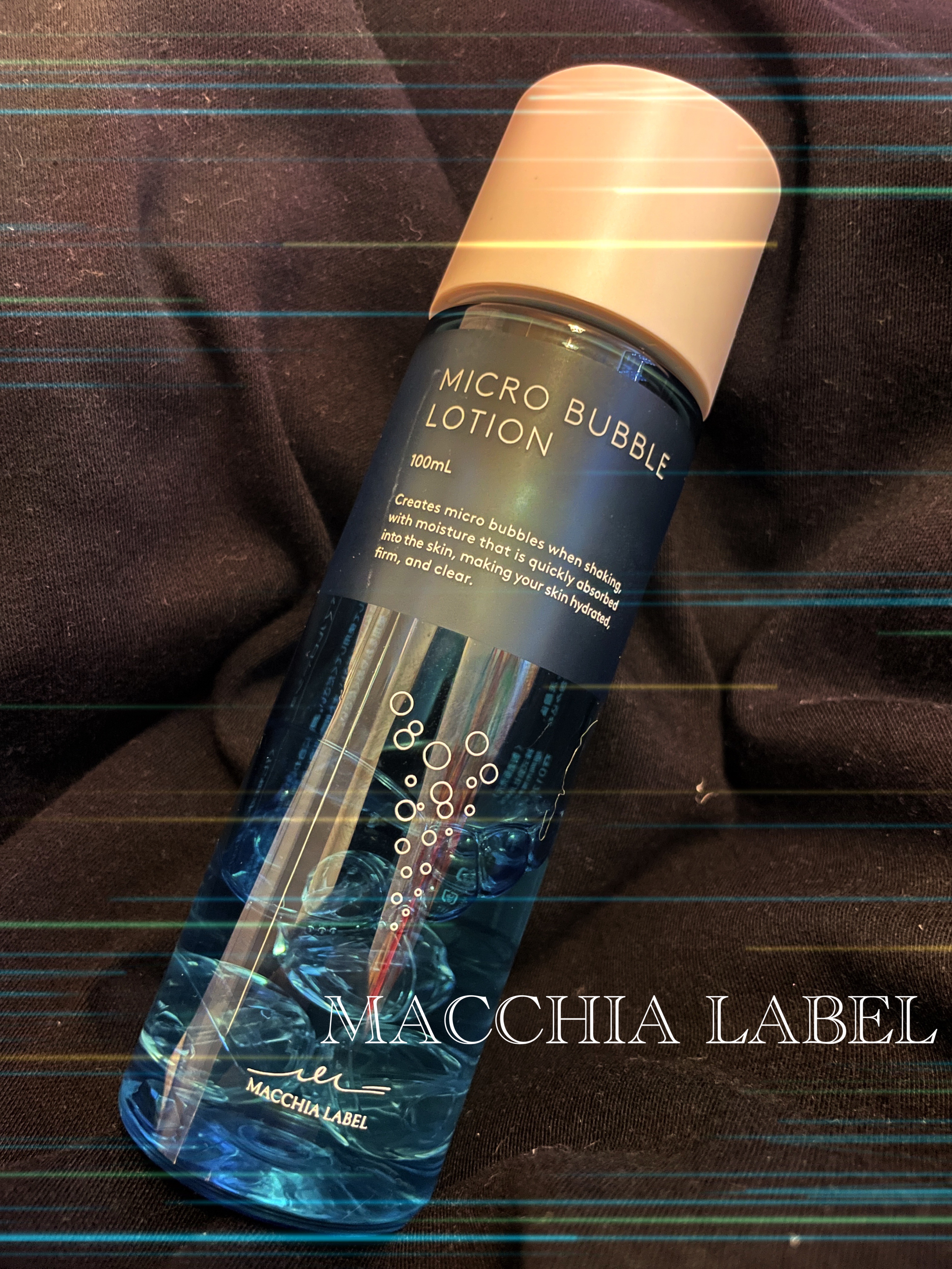薬用マイクロバブルローション/Macchia Label/化粧水を使ったクチコミ（1枚目）
