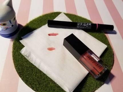 UR GLAM LIP OIL/U R GLAM/リップグロスを使ったクチコミ(2枚目)