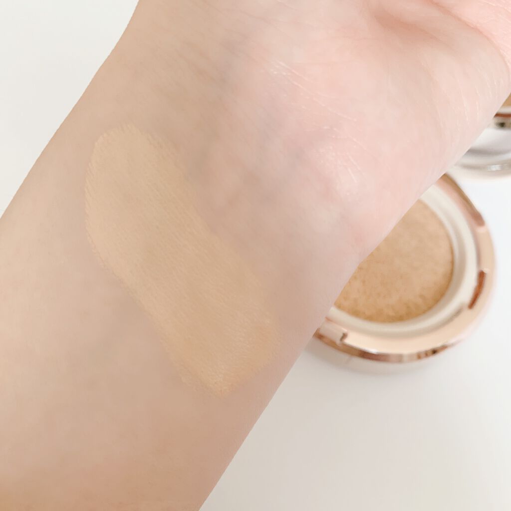 ダブルラスティング クッショングロウ/ETUDE/クッションファンデーションを使ったクチコミ(4枚目)