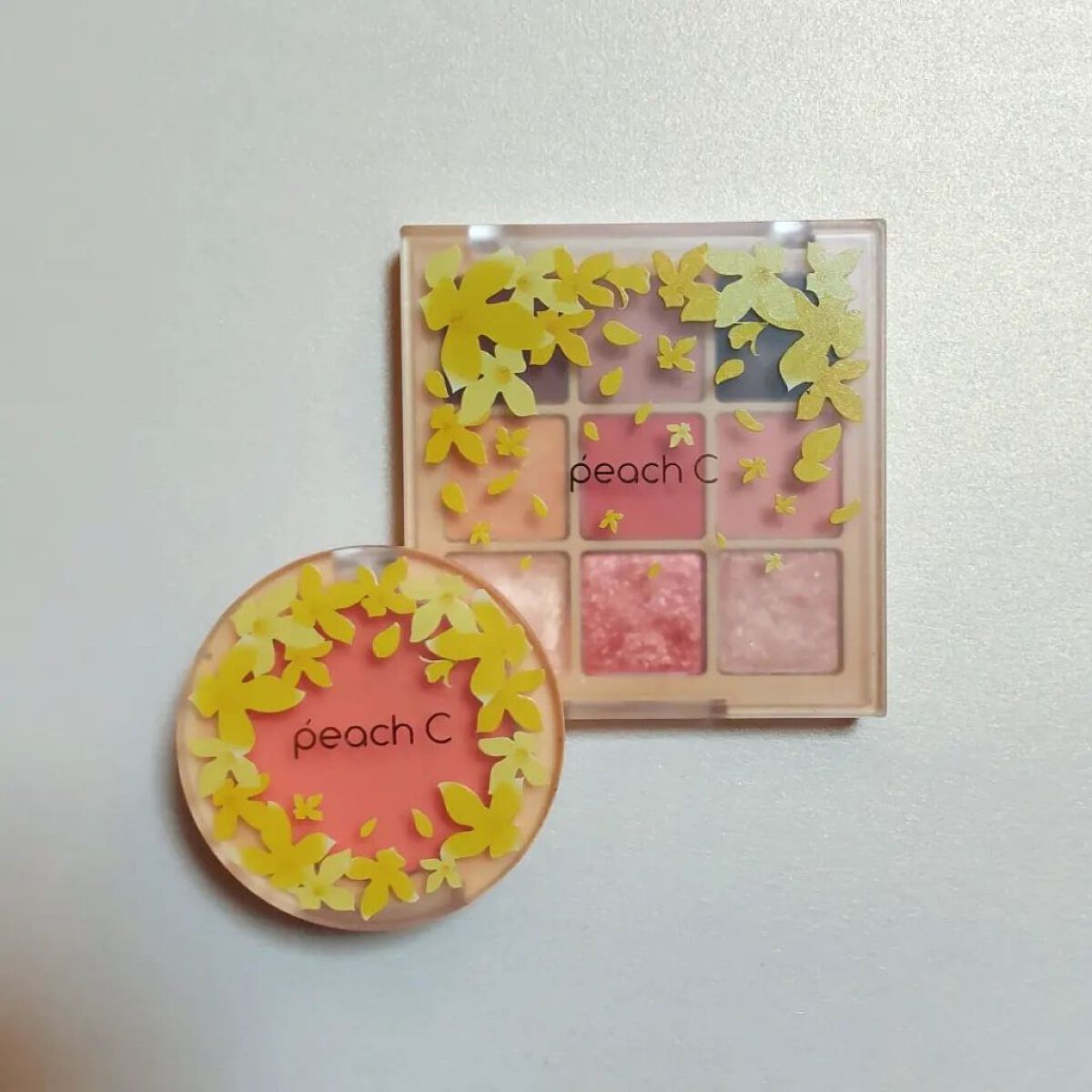 ピーチ コットン ブラッシャー ブロッサムエディション　03 マンダリンPチーク/Peach C/パウダーチークを使ったクチコミ（1枚目）