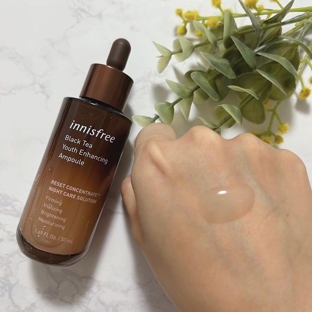 ブラックティー ユース セラム/innisfree/美容液を使ったクチコミ（1枚目）