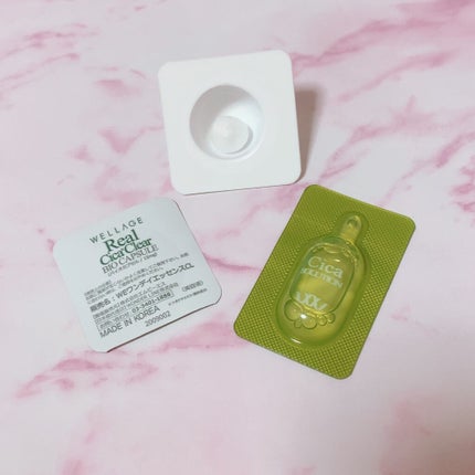 リアルシカグリーンワンデイキット/Wellage/美容液を使ったクチコミ(3枚目)