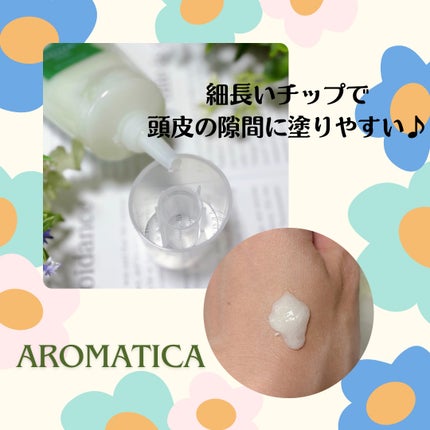 ローズマリー スカルプ スクラブ/AROMATICA/ヘッドスクラブを使ったクチコミ(2枚目)