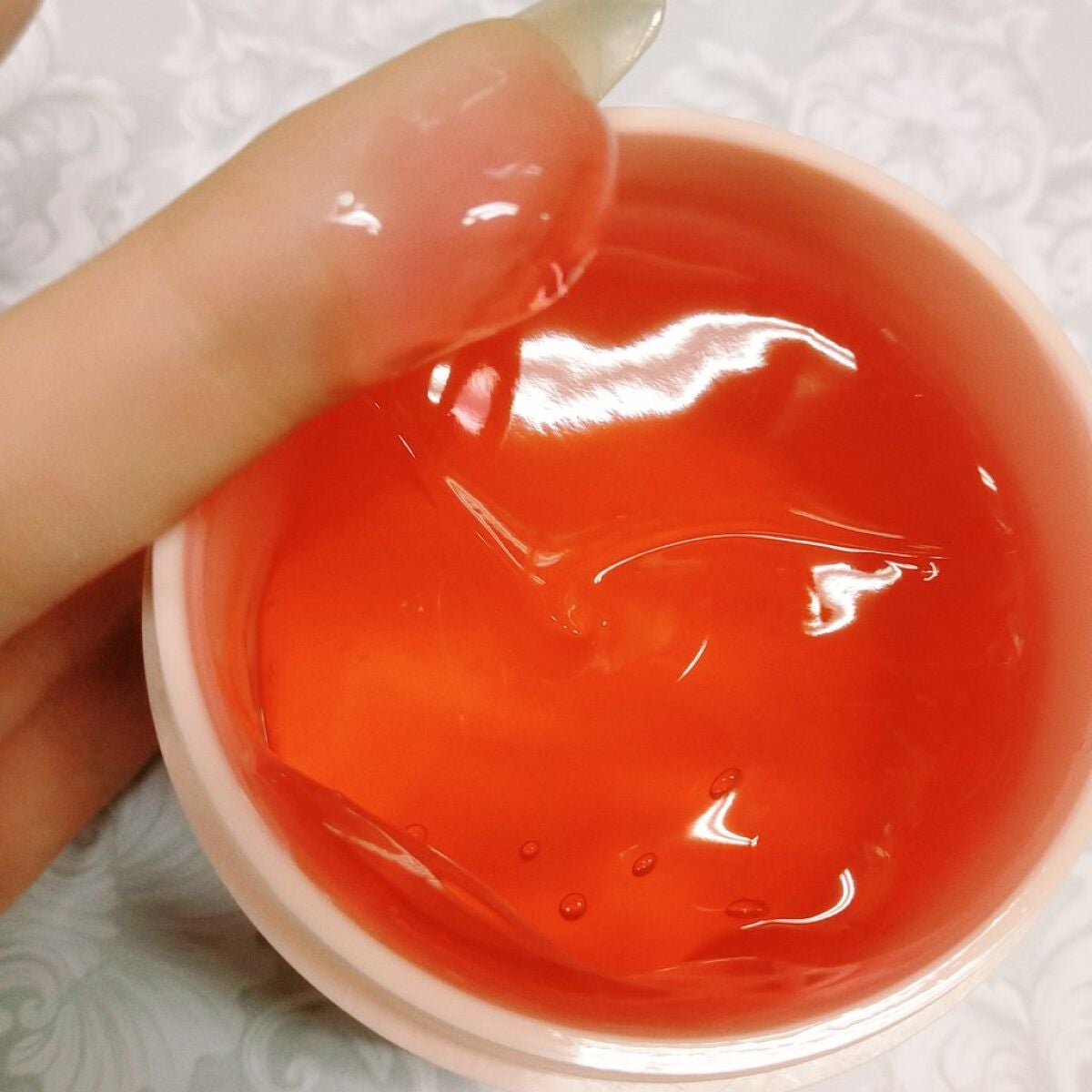 グッドナイトジェリーパック/CHOOSY/フェイスクリームを使ったクチコミ(4枚目)