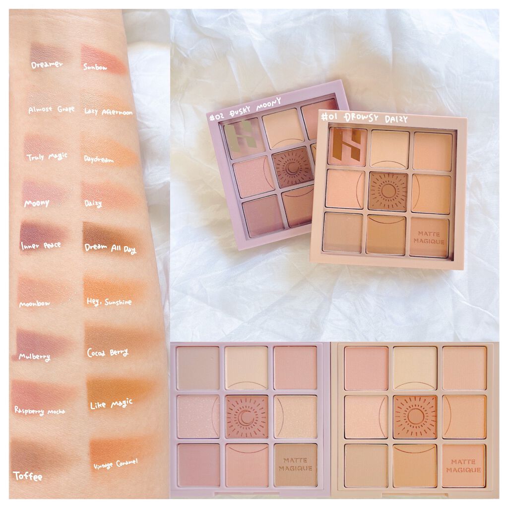 マイフェイブムードアイパレット 9カラー/HOLIKA HOLIKA/アイシャドウパレットを使ったクチコミ（1枚目）