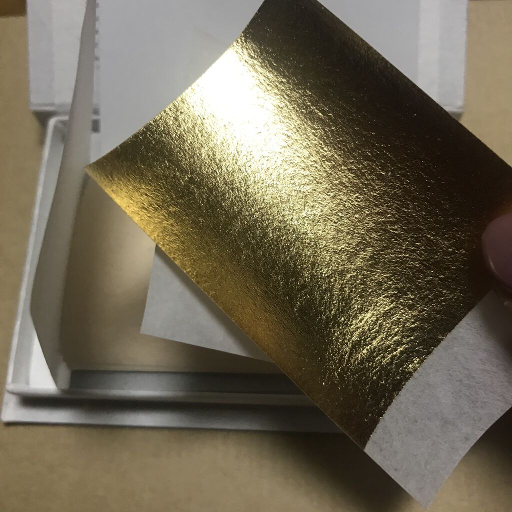 金箔シートつや肌マスク/まかないこすめ/シートマスク・パックを使ったクチコミ（2枚目）