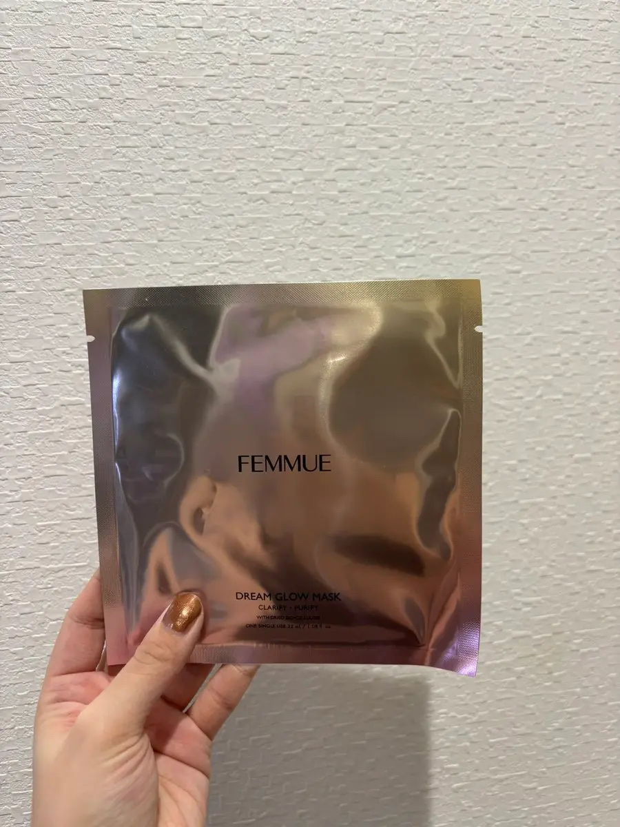 ドリームグロウマスク CP（肌引き締め・角質ケア）/FEMMUE/シートマスク・パックを使ったクチコミ（1枚目）