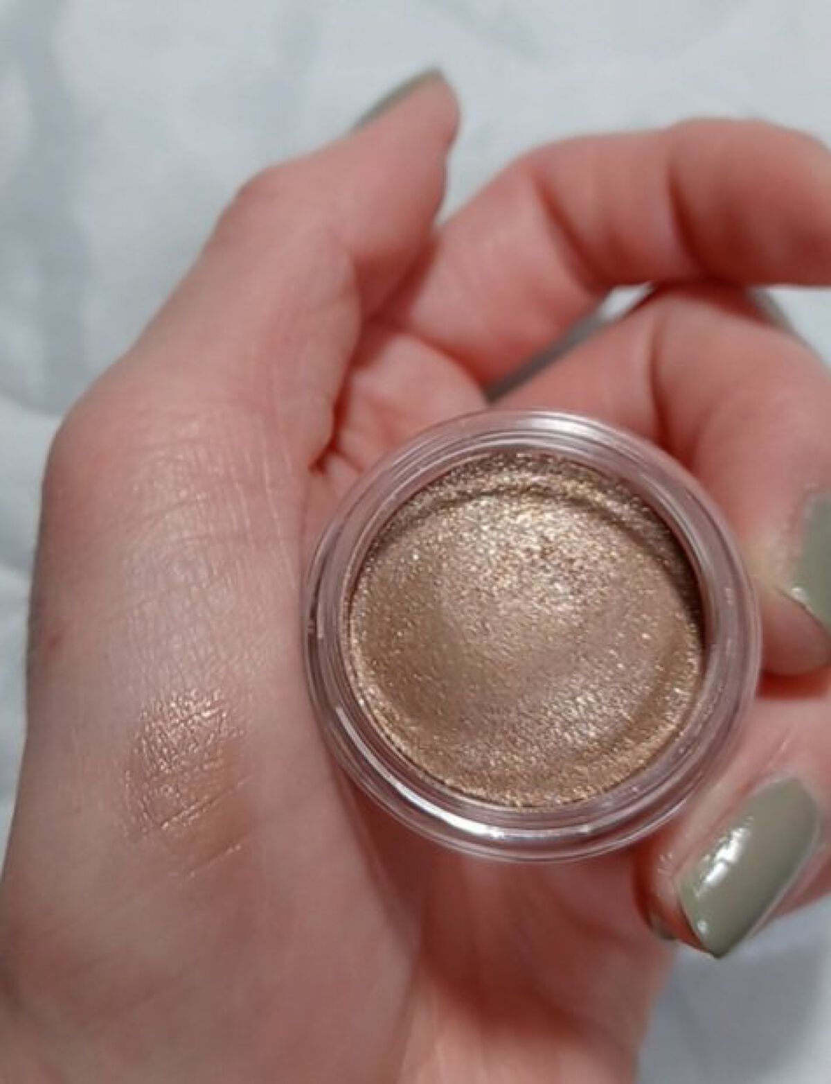 グロッシー アイヴェール BE-1 ヴェールベージュ/Visée/ジェル・クリームアイシャドウを使ったクチコミ（2枚目）