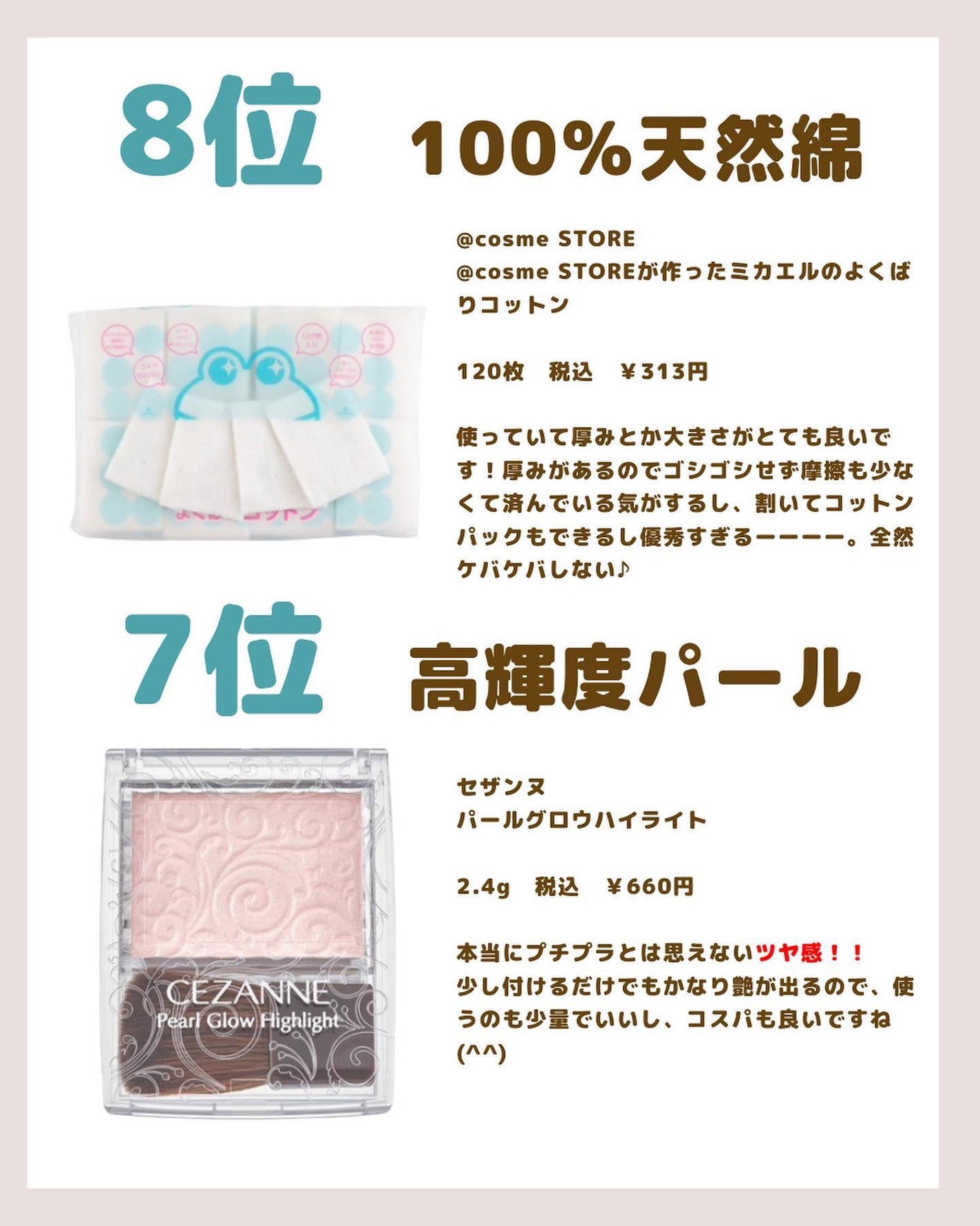 @cosme storeが作ったミカエルのよくばりコットン/@cosme store/コットンを使ったクチコミ(2枚目)