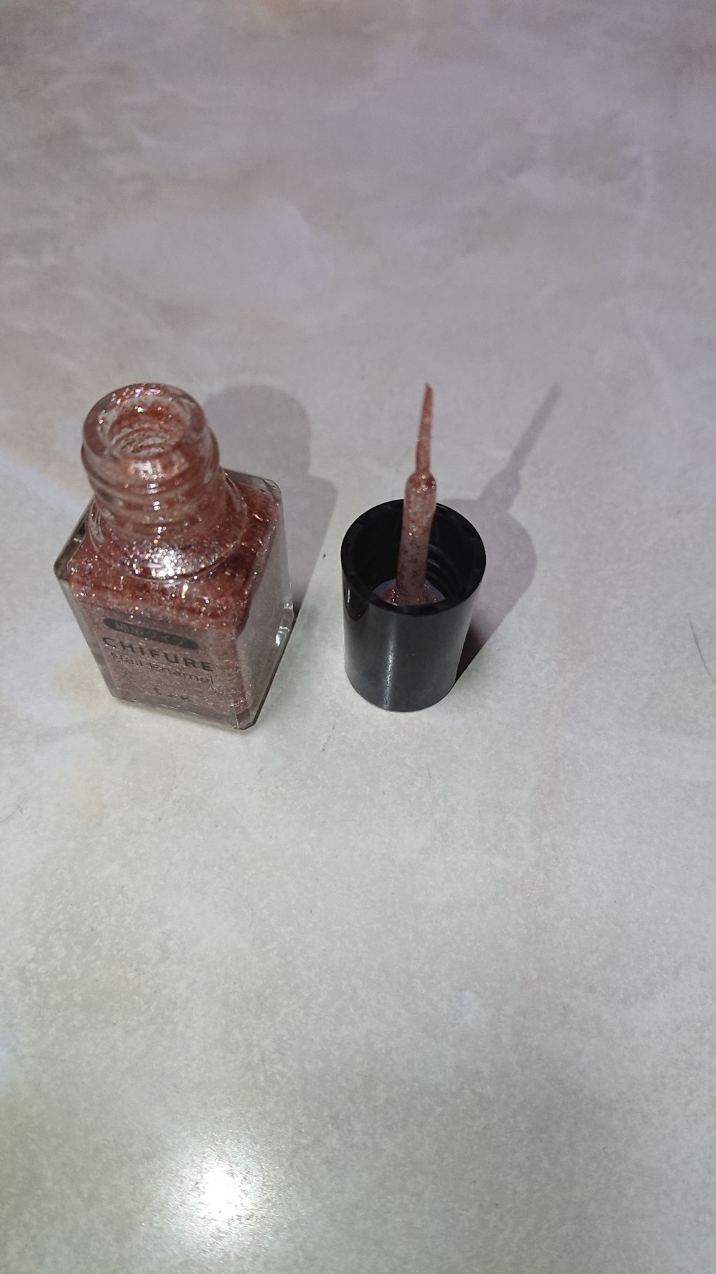 ネイル エナメル 細筆タイプ/ちふれ/マニキュアを使ったクチコミ(3枚目)