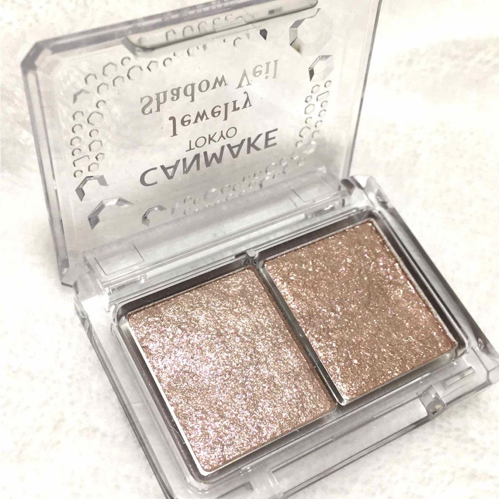 ジュエリーシャドウベール/キャンメイク/アイシャドウパレットを使ったクチコミ(3枚目)