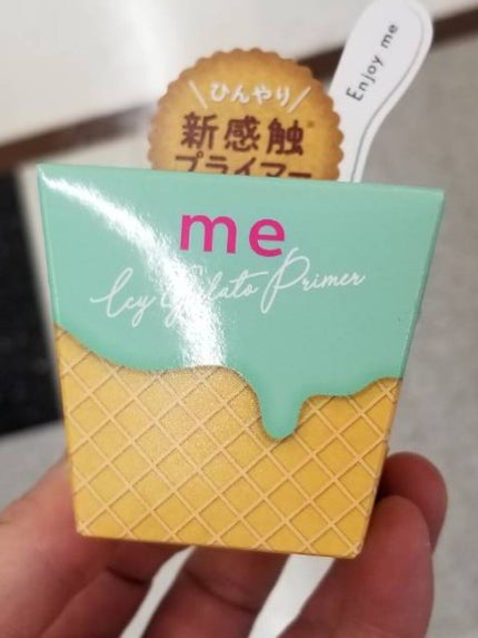 ひんやりジェラートプライマー/Me/化粧下地を使ったクチコミ(1枚目)