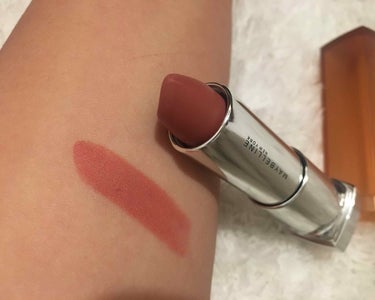 カラーセンセーショナル リップスティック C BE639 スウェード ベージュ/MAYBELLINE NEW YORK/口紅を使ったクチコミ（1枚目）