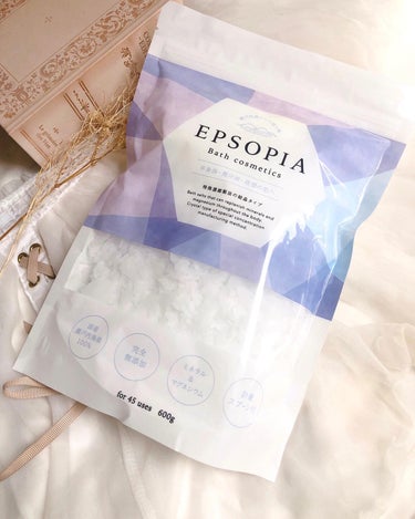 EPSOPIA EPSOPIA Bath cosmeticsのクチコミ「.
.
追い炊きできる
信頼の国産バスソルト

瀬戸内海の贈り物
︎ERSOPIA
バスソルト.....」（1枚目）